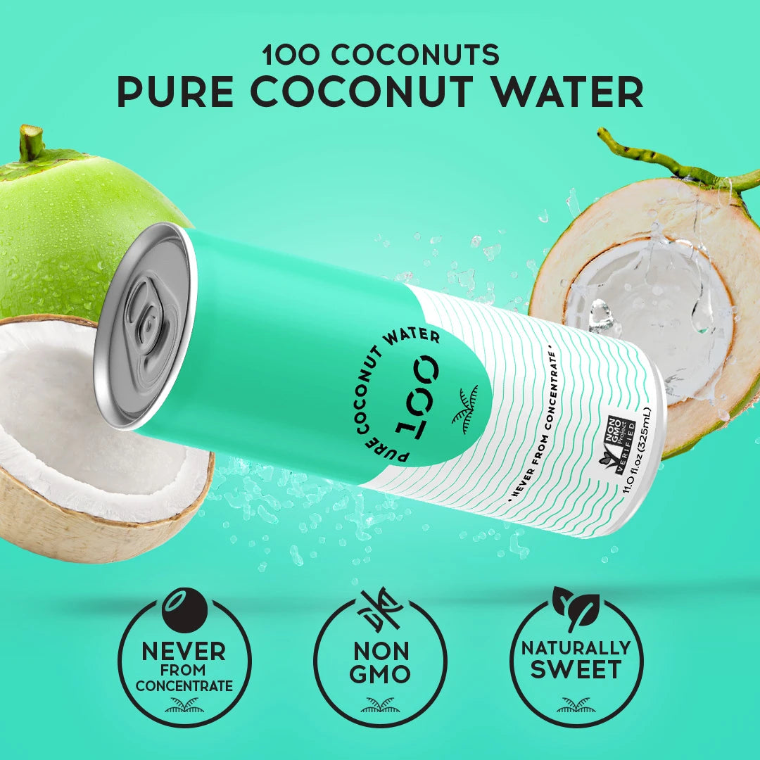 PURE COCONUT WATER 11oz