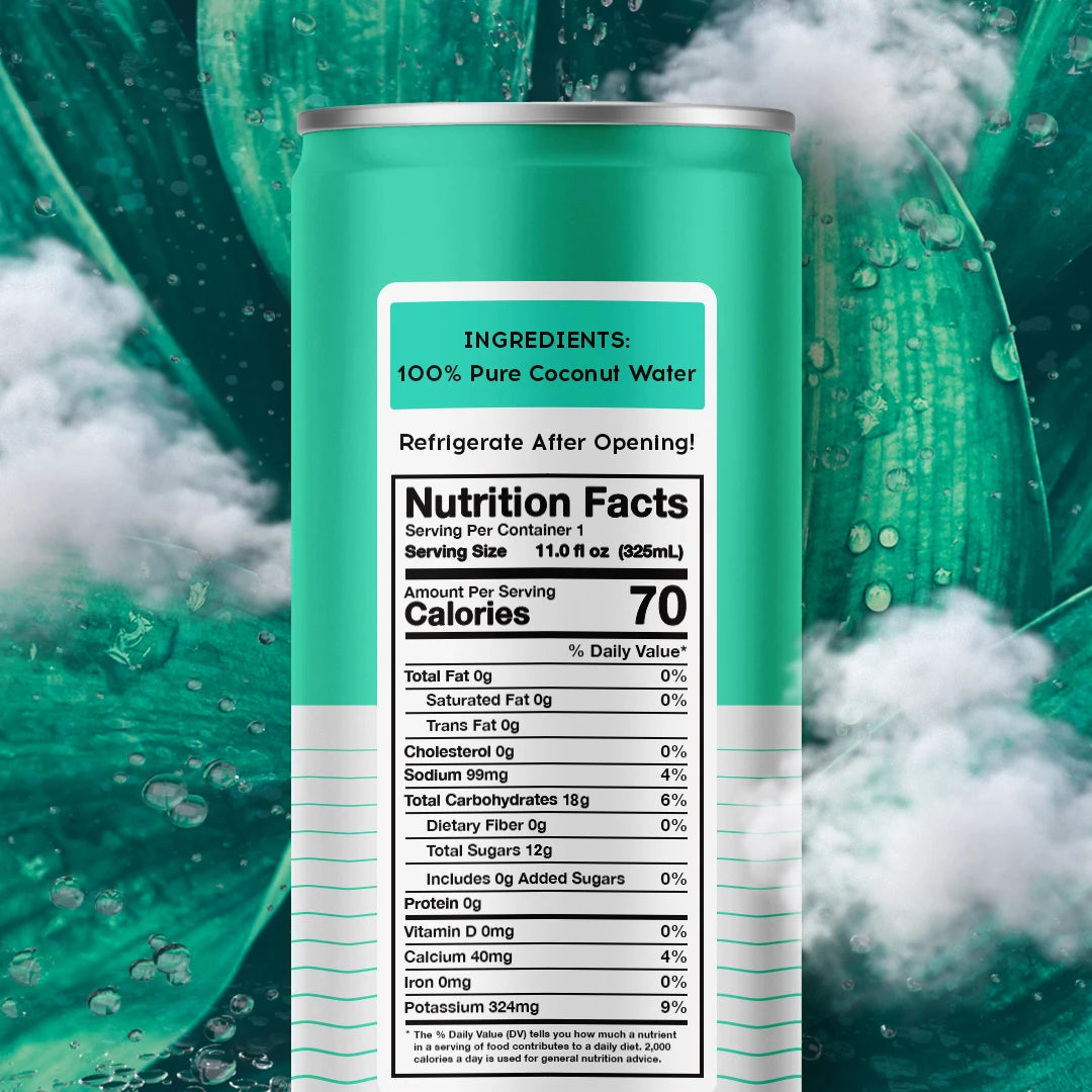 PURE COCONUT WATER 11oz