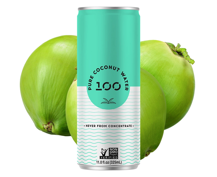 PURE COCONUT WATER 11oz