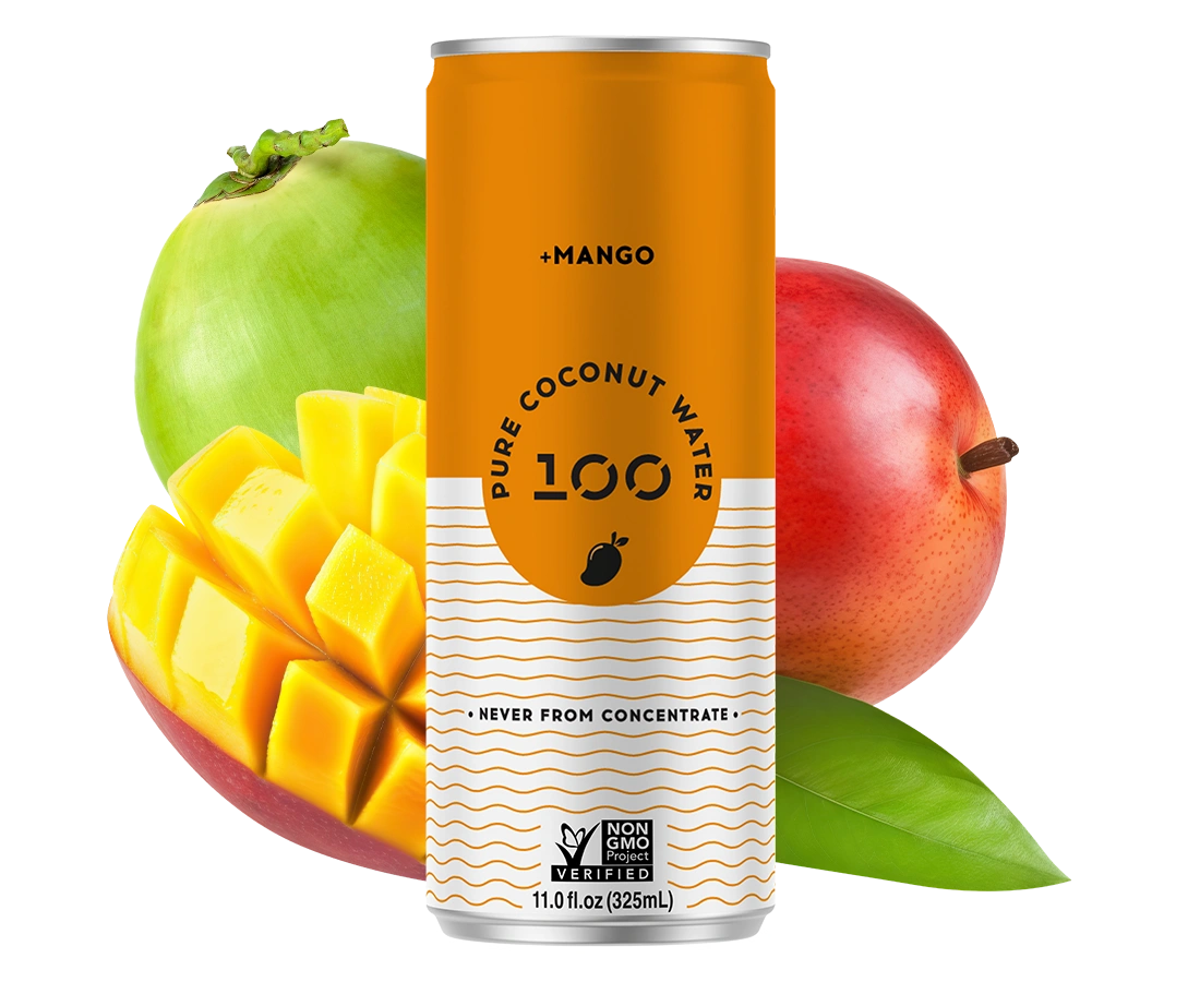PURE COCONUT WATER + MANGO