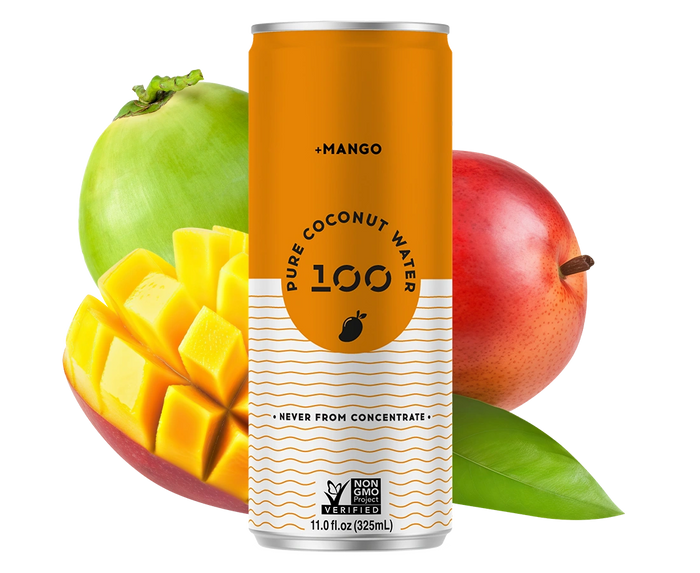 PURE COCONUT WATER + MANGO