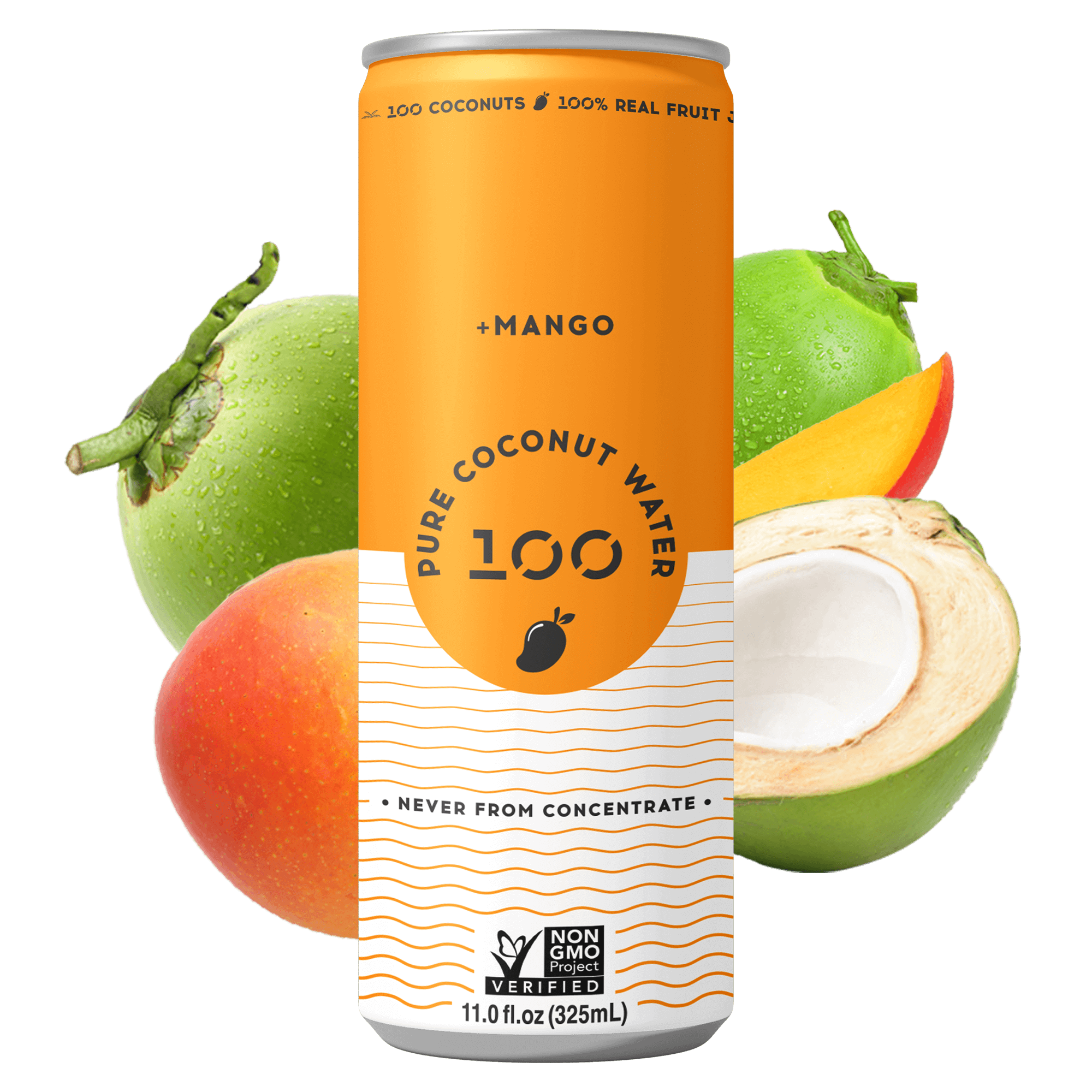 PURE COCONUT WATER + MANGO