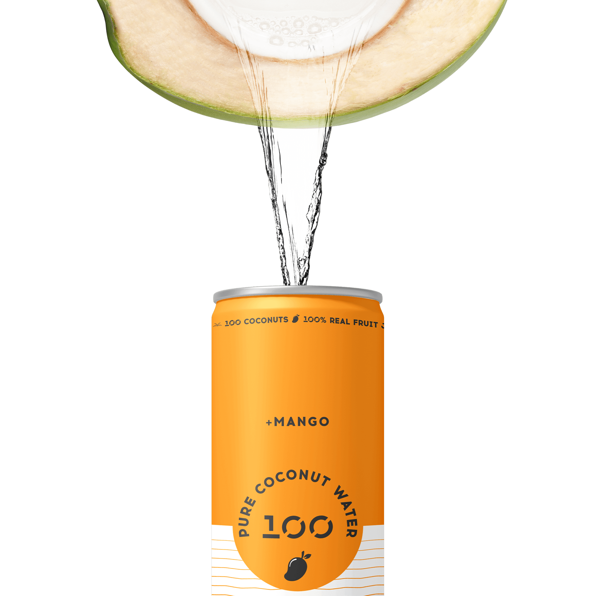 PURE COCONUT WATER + MANGO